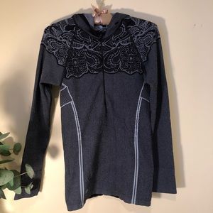 Athleta Half zip hoodie workout shirt